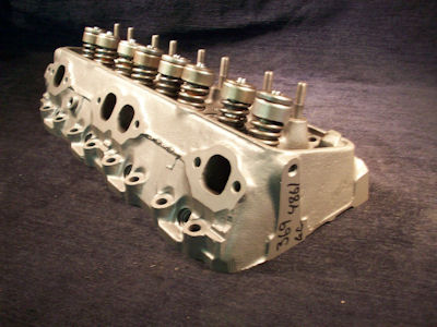 EngineQuest Engine Bare Cylinder Head CH350G; Performance 170cc Cast Iron  62cc for Chevy 5.0/5.7L Vortec